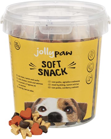 JP, Soft Snack med kyckling, lamm och lax, 500 g