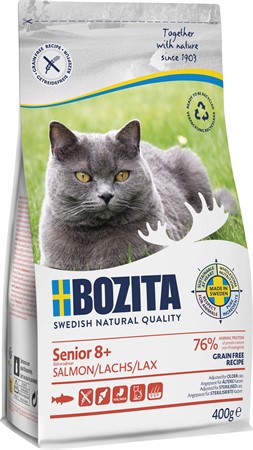 Bozita GF Senior 8+ Salmon 400 g