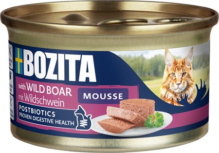 Bozita katt Mousse Wild Boar 85g
