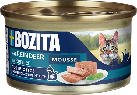 Bozita katt Mousse Reindeer 85g