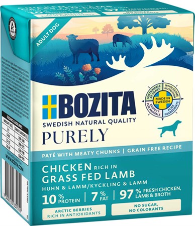 Bozita Purely Tetra paté Chicken/Lamb 370 g