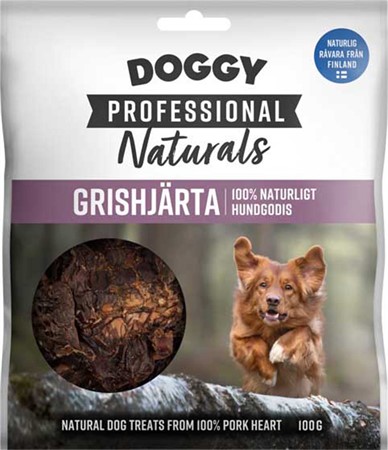 Doggy Professional grishjärta 100g