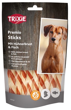 PREMIO Fish Chicken Sticks, 80 g