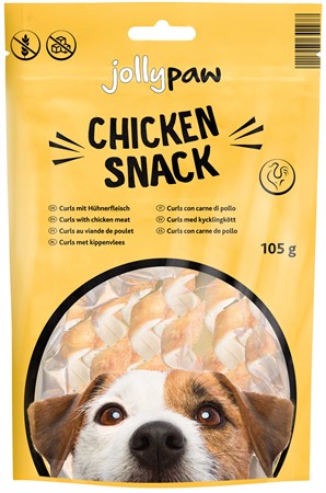 JP, Tugg-Curls med kycklingbröst, 15 cm, 3 st./105 g
