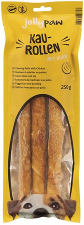 JP, Tuggrulle, vit, kyckling, 28 cm, 3 st./250 g