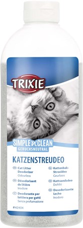 Simple'n'Clean kattlådedeo, aktivt kol, 750 g