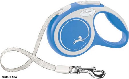 flexi New Comfort, band, XS: 3 m, blå