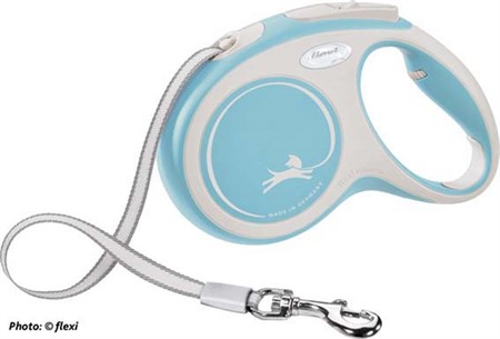 flexi New Comfort, band, M: 5 m, ljusblå