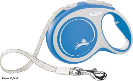 flexi New Comfort, band, L: 8 m, blå