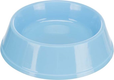 Matskål katt plast Bl frg 0,2 L 12 cm