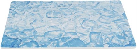 Kylplatta, kanin, keramik, 35 × 25 cm, blå