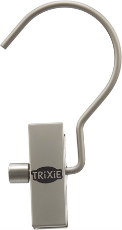 Klädhängare, singel, 6.2 × 11.3 × 2.9 cm, silver