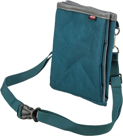 Godisväska Twin, 15 × 18 × 2.5 cm, petrol