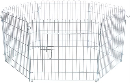 Utehage metall, 6 sekt. ø 120 x 58 cm