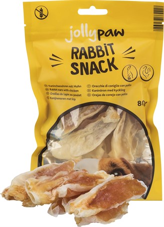JP, Rabbit Snack, med kyckling, 80 g