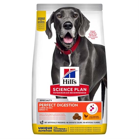 Hills Canine Adult Perf. Dig. LB Chicken & Br-Rice 14kg