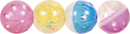 JP, Set med skallerbollar, plast, ø 4.5 cm, 4 st.