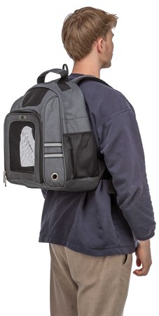 Ryggsäck Dan, 34 × h44 × 26 cm, grå