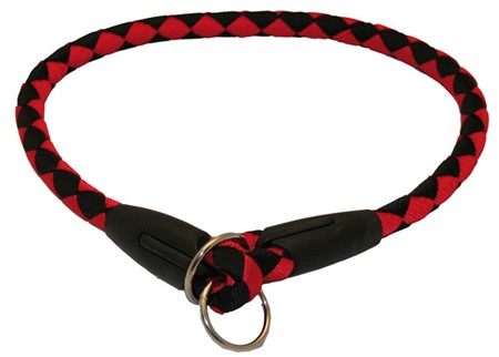 Z Helstryp rundsytt nylon röd/svart 6/35