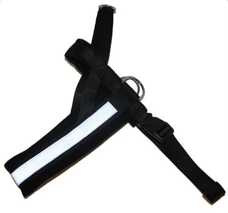 Z Kombisele vadderad Svart reflex XXL