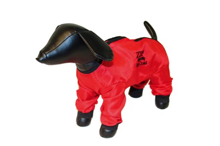 Z Regnoverall nylon Röd 50 cm