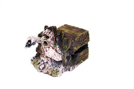 Z Akvariedeko Skalle m kropp 11x13,5x9,5